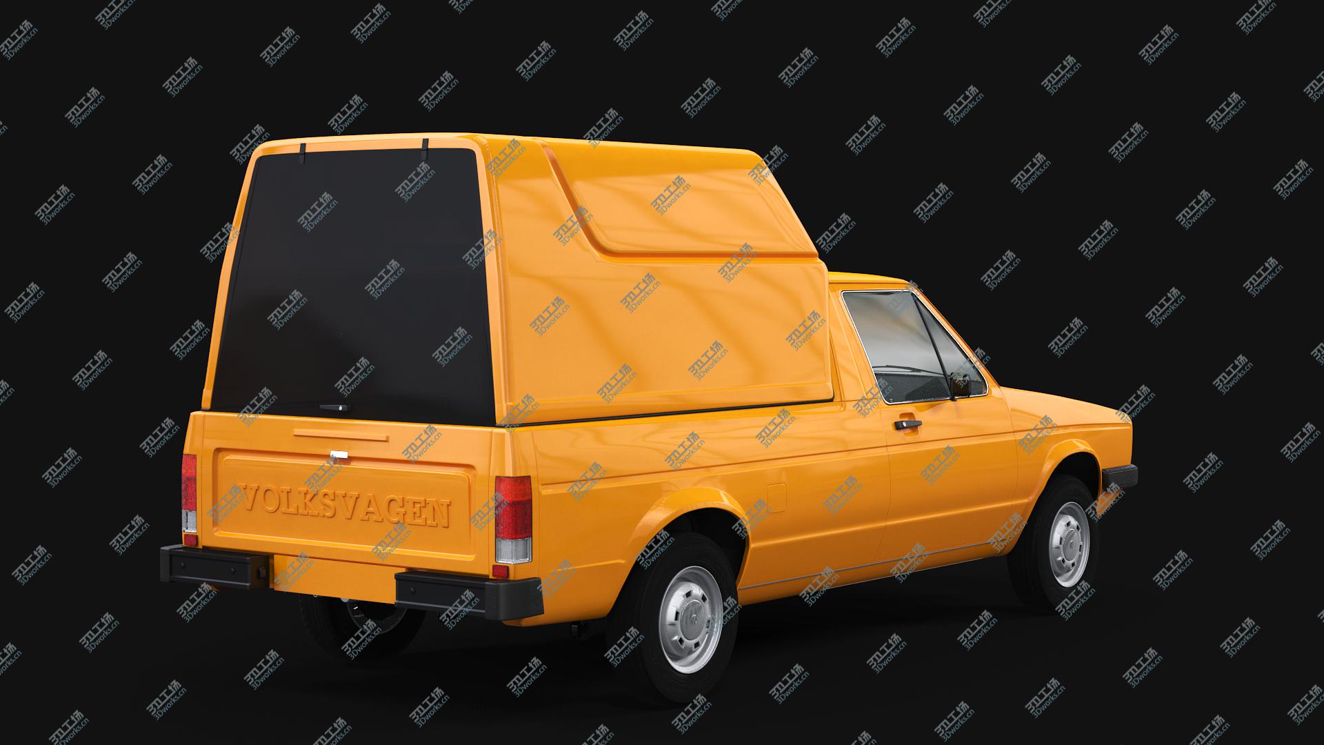 images/goods_img/20210319/Classic VW Caddy and Transporter T3 3D model/5.jpg